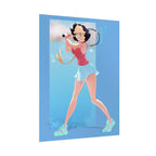 Meruccubi Tennis Poster