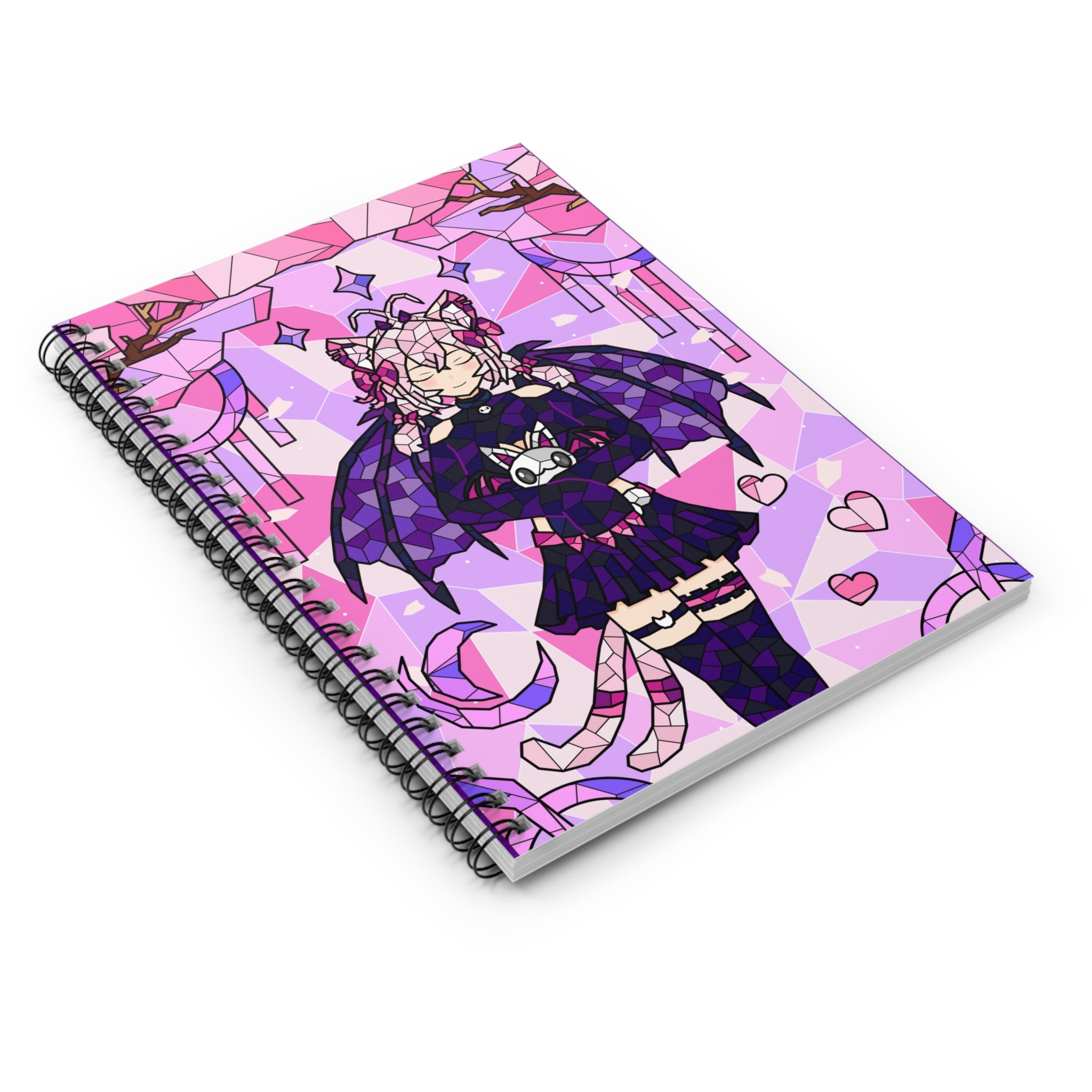 KatDragonz Stained Glass Notebook