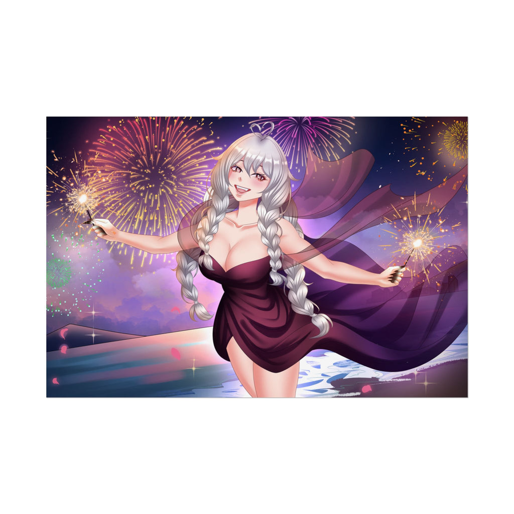 Marruwuchan "Fireworks" Poster