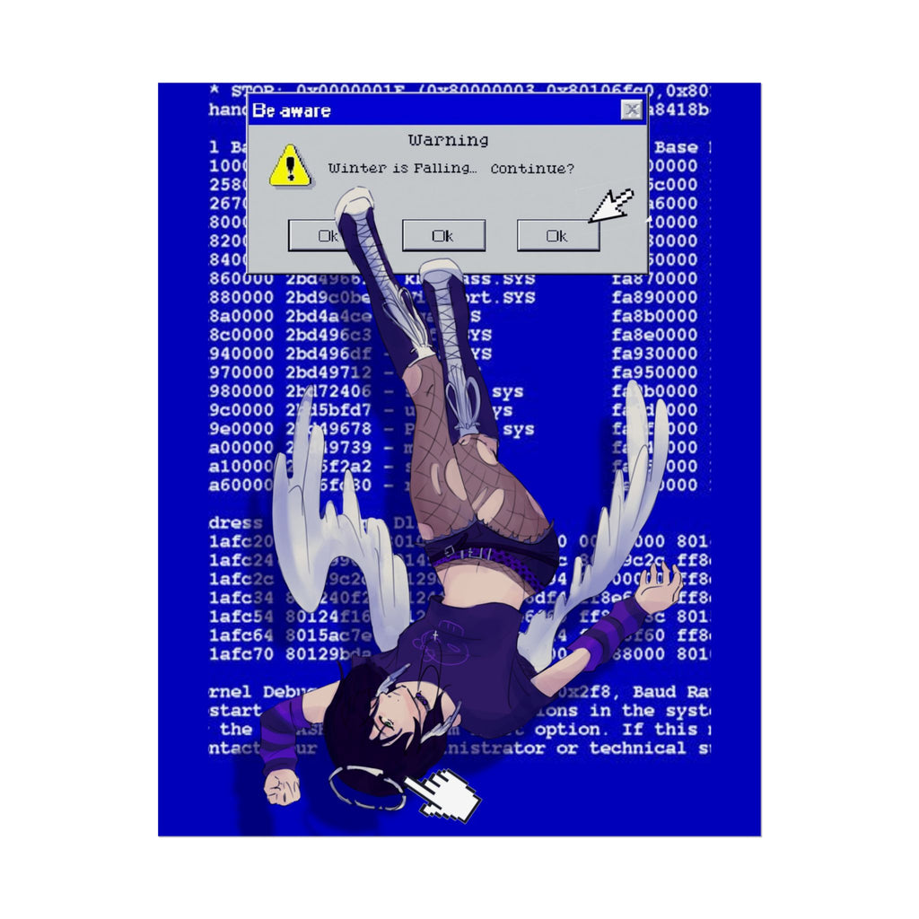 winteris2tired "winteris404'd" Poster