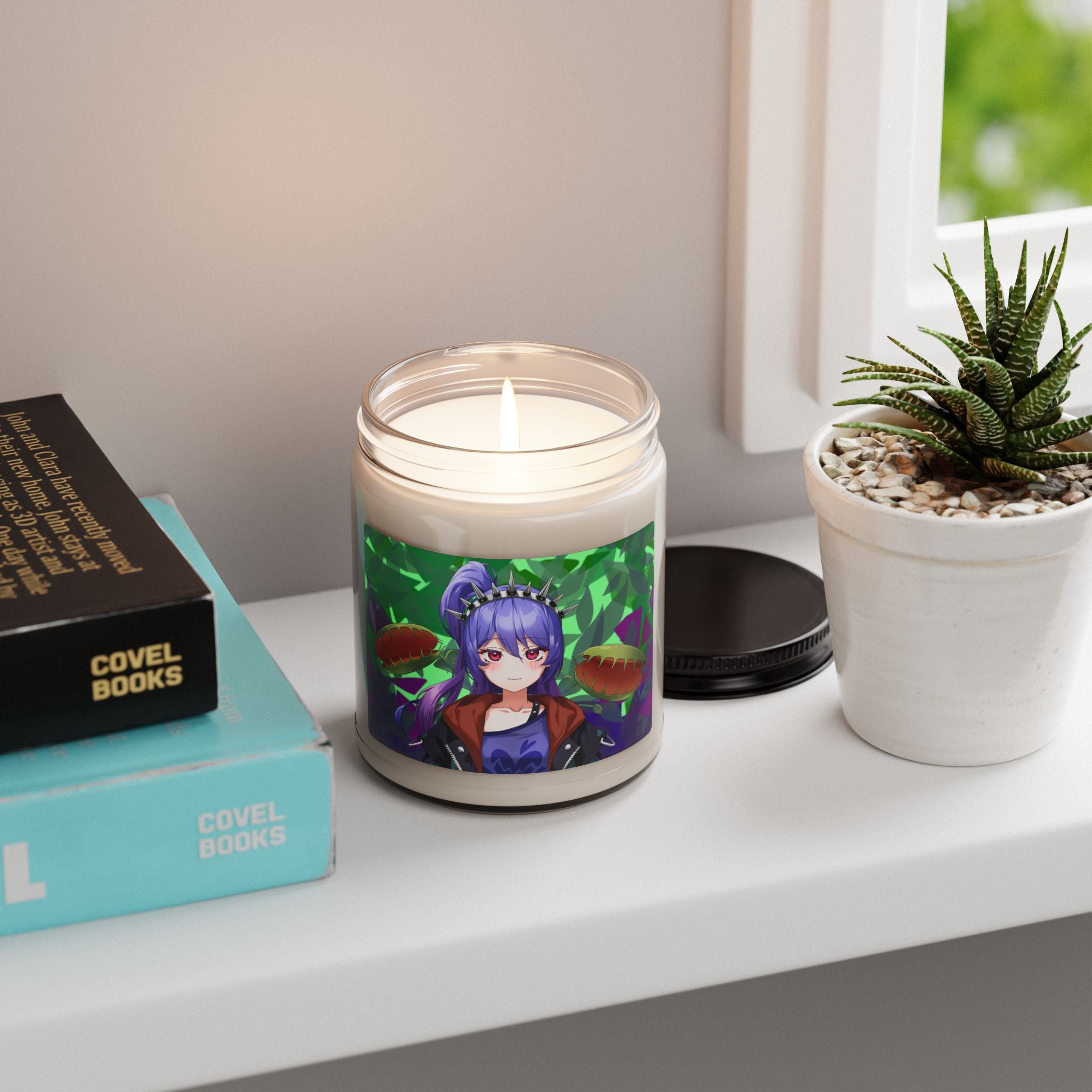 Rosaveilplants Candle