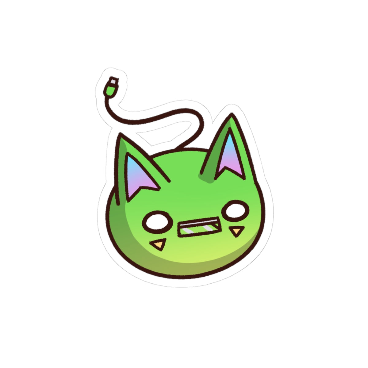 Productful Green D: Mascot