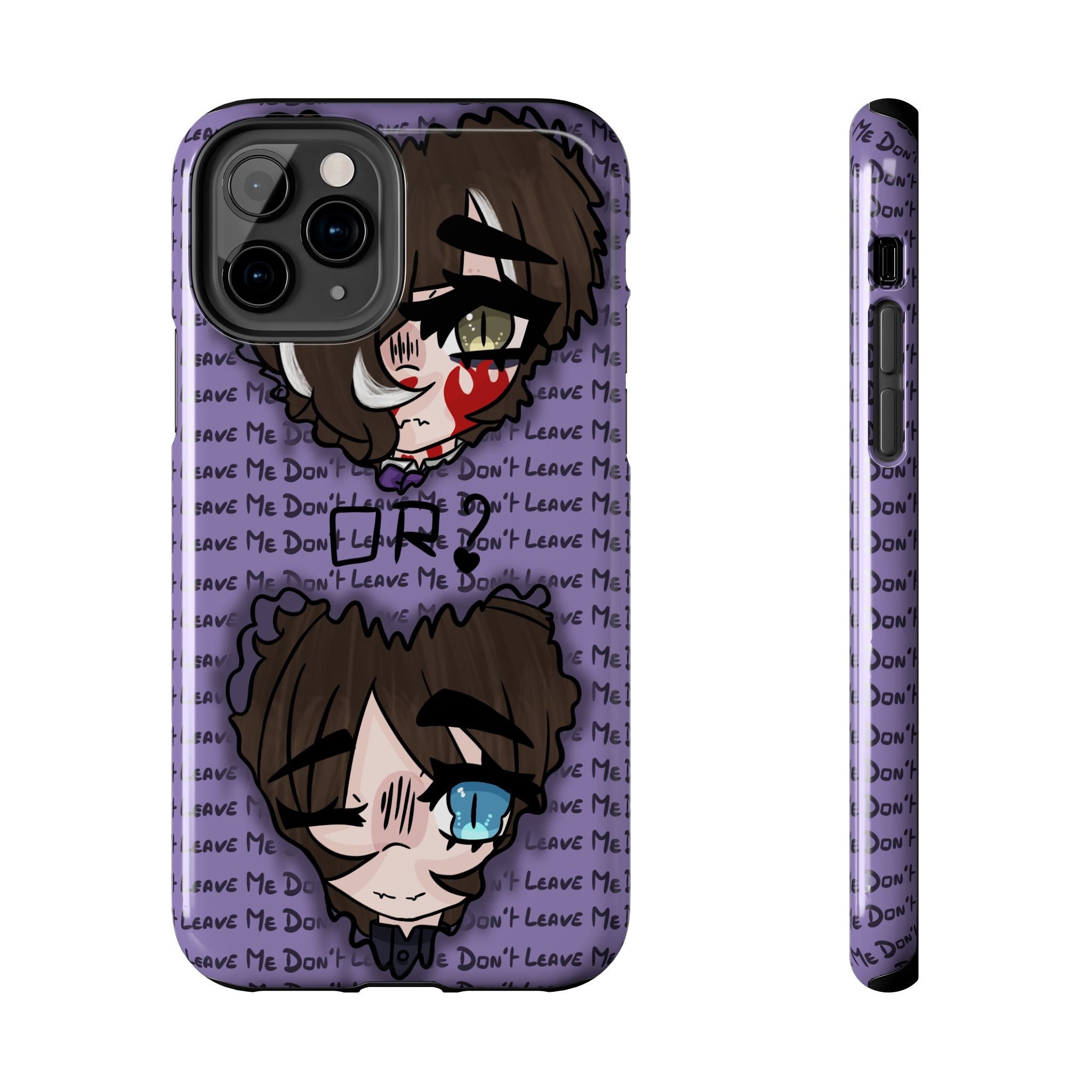 Renée Lysobore "Me or Them" Phone Case