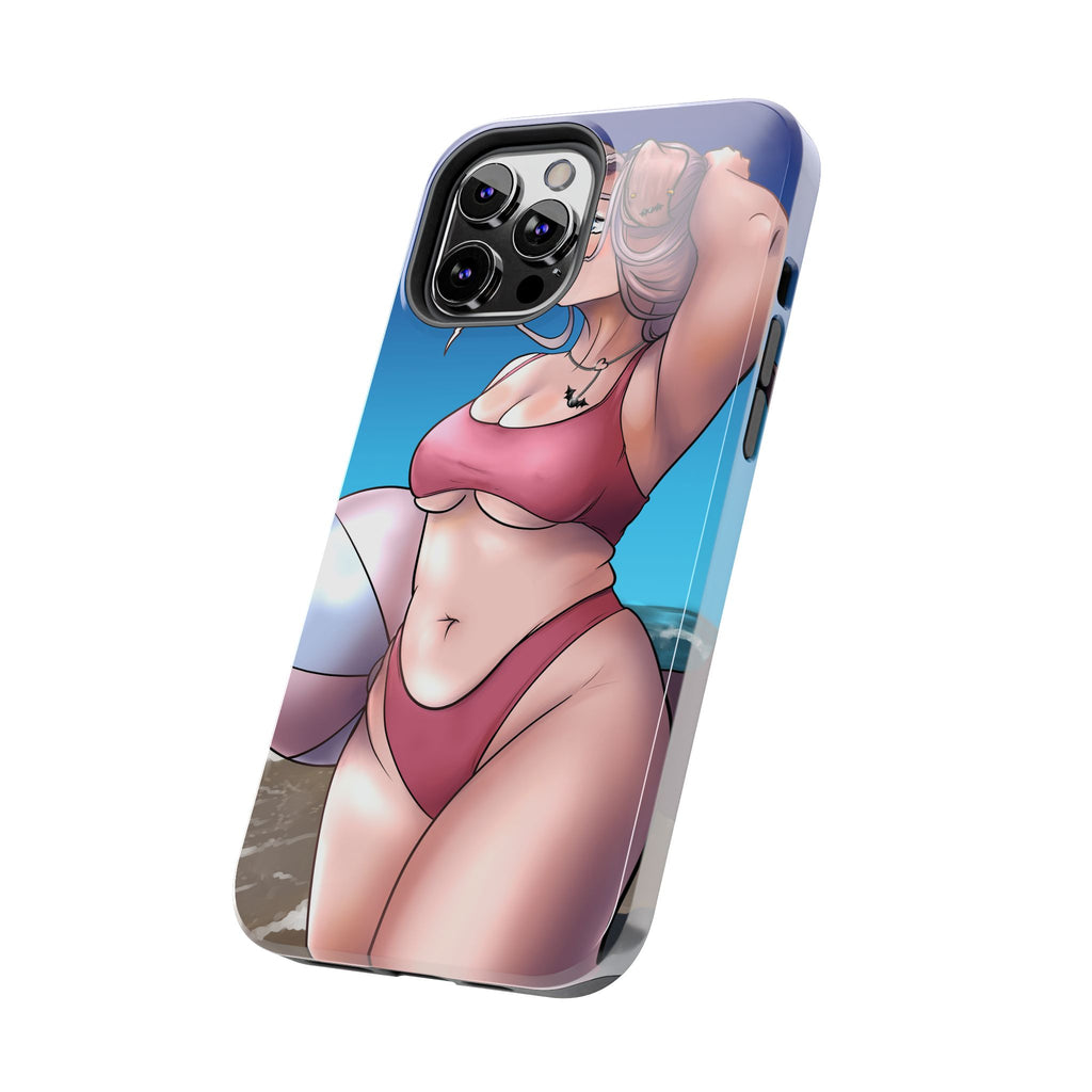 Luna Rainn "Beach Pup" Tough Phone Case