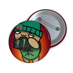 browntulstar "#BrownieVAL" Button Pin