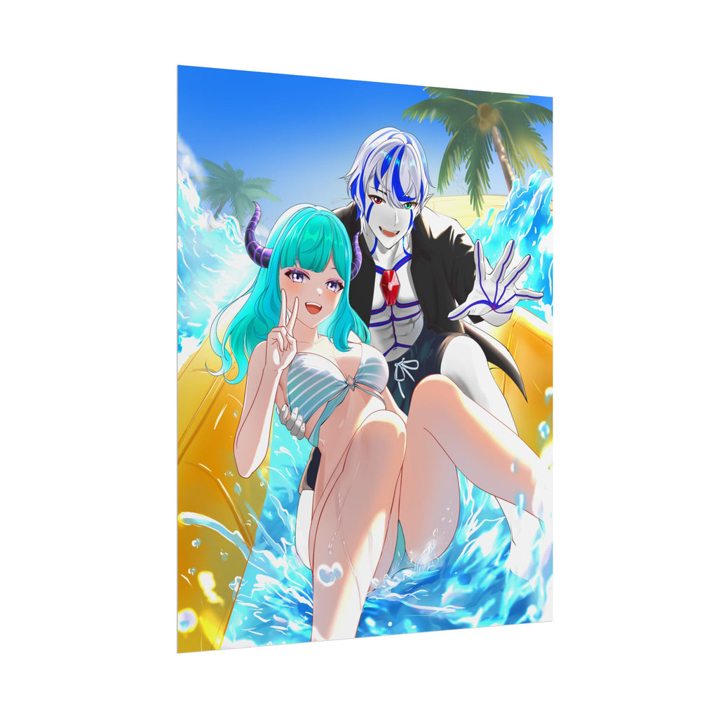 Ray Xash "Water Slide" Poster