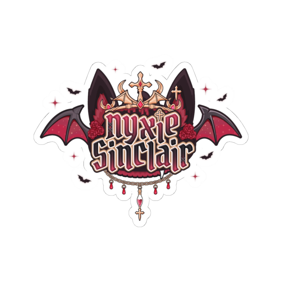 NyxieSinclair "Logo" Sticker