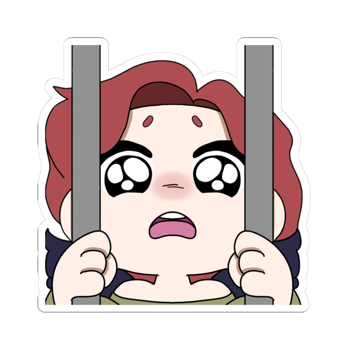 RavensnTeacups "Jailed" Sticker