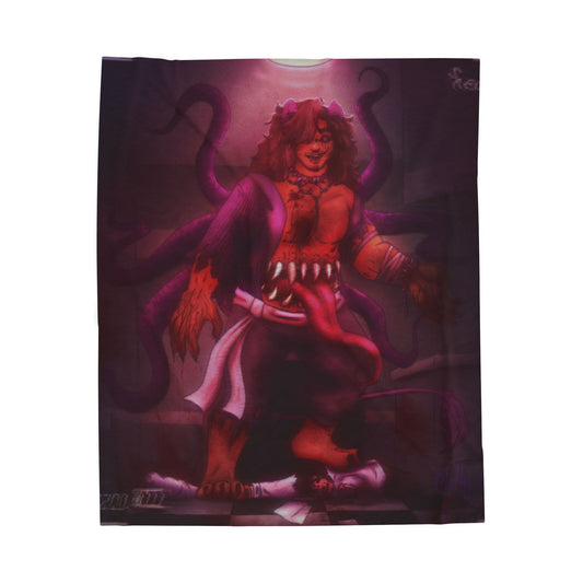 "Caught in 4K" htxLion Blanket