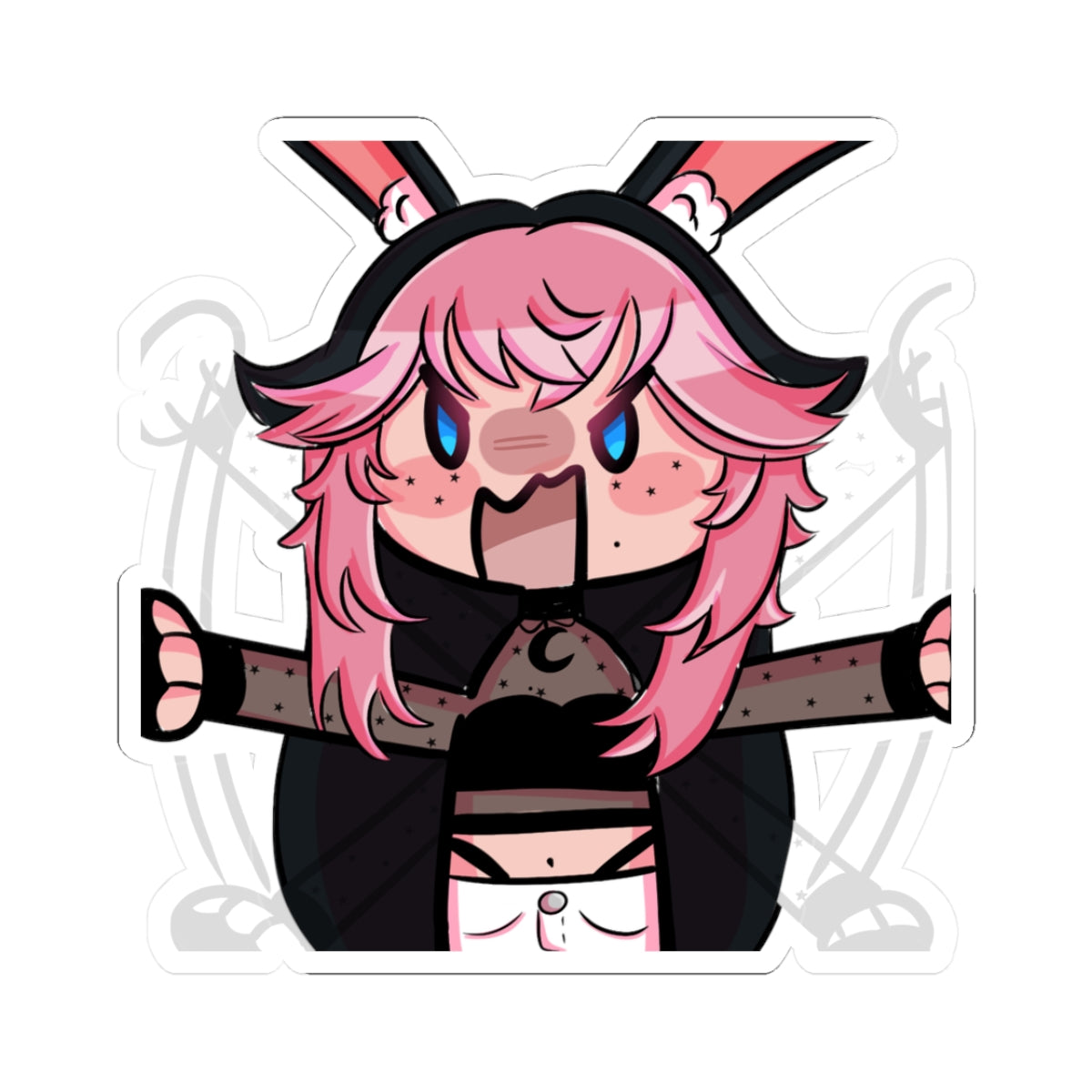 Solace Plum “Angy” Sticker