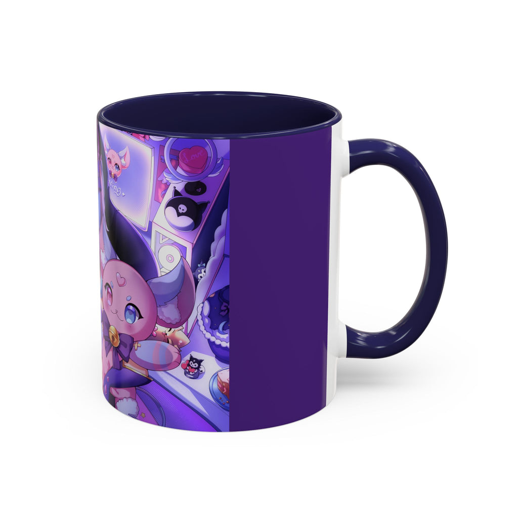 "Time To Stream!" Nighty Neko Mug