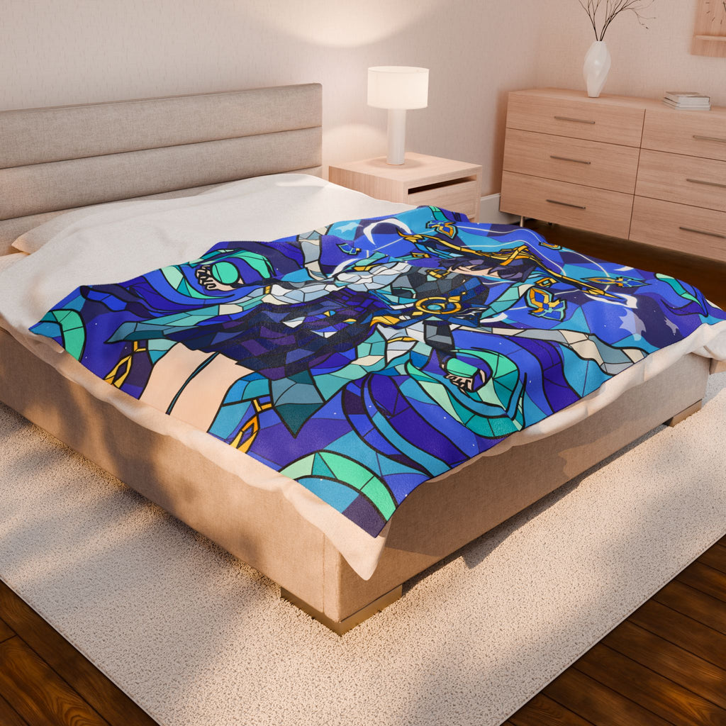 Wanderer | Scaramouche Plush Throw Blanket