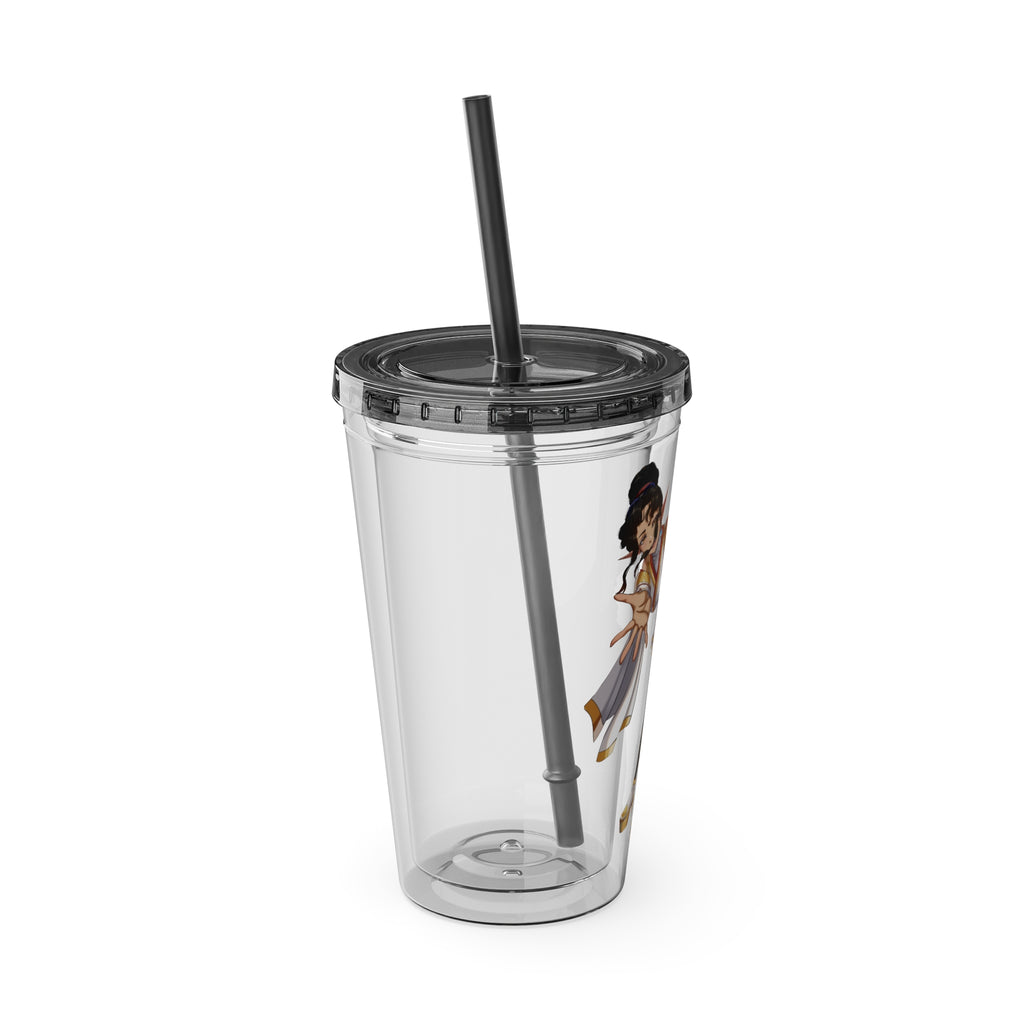 LadyKnightLynx "Reaching Out" Acrylic Tumbler