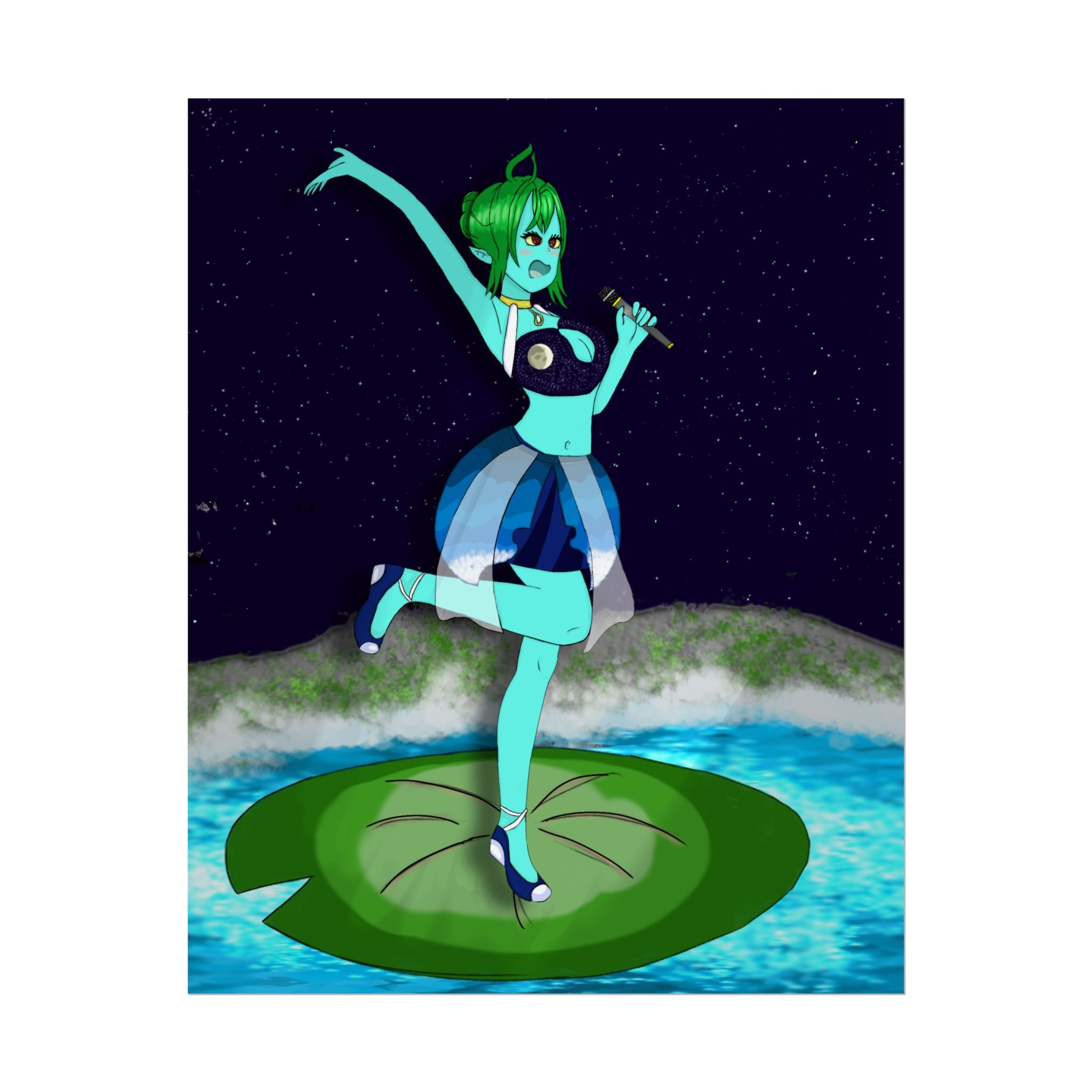 RainDropyTV "Lilypad Idol" Poster