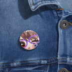 RockLoLove "Pressed Against" Pin Button