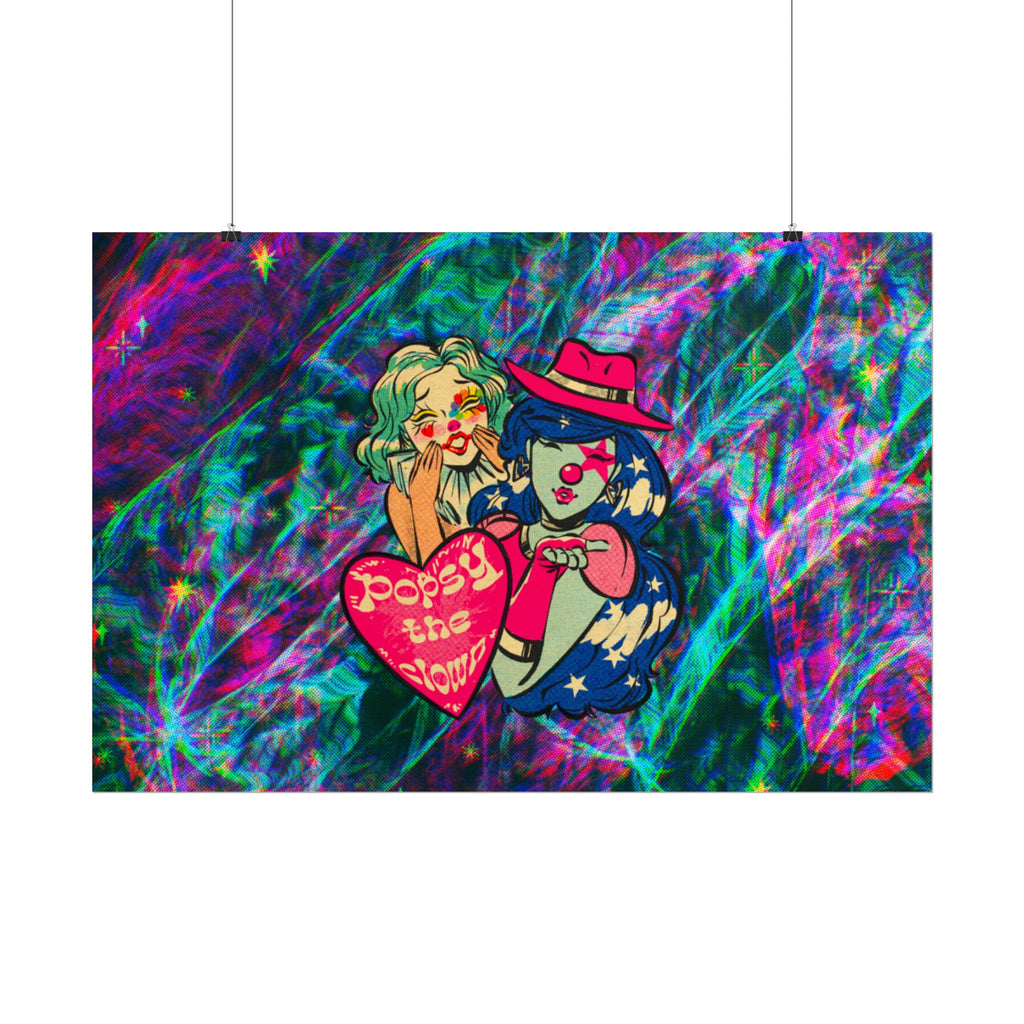 PopsyTheClown "ArtPopsy" Poster