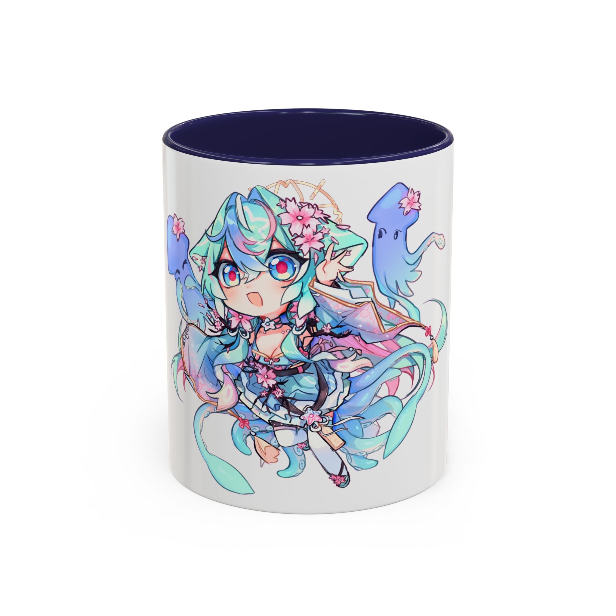 Eggie Weggie "Squid Friends" Accent Mug