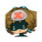 PercyEverett "No Brain" Sticker