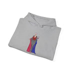 BasicallyVal "Red and Blue" Hoodie