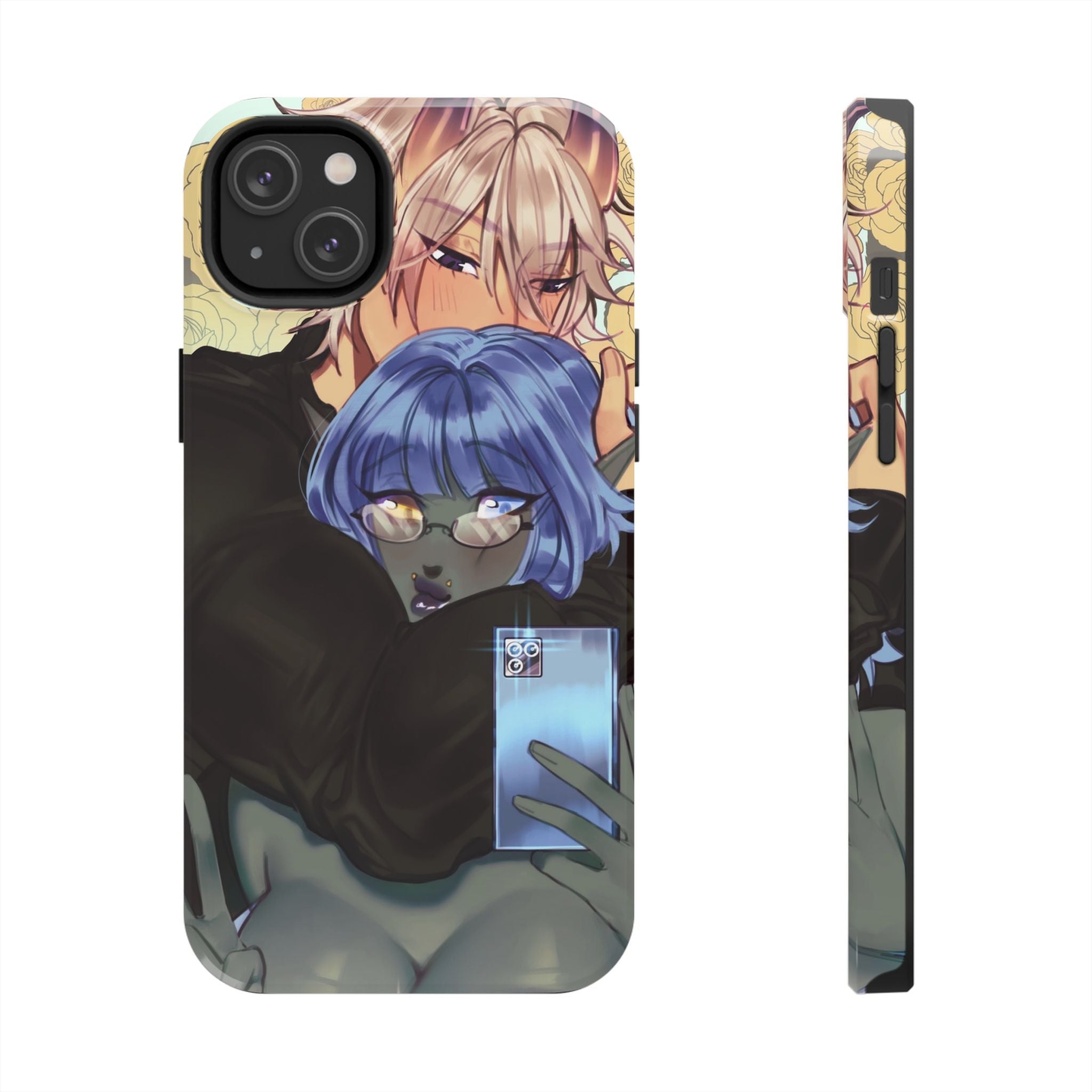BasicallyVal "Selfie" Tough Phonecase