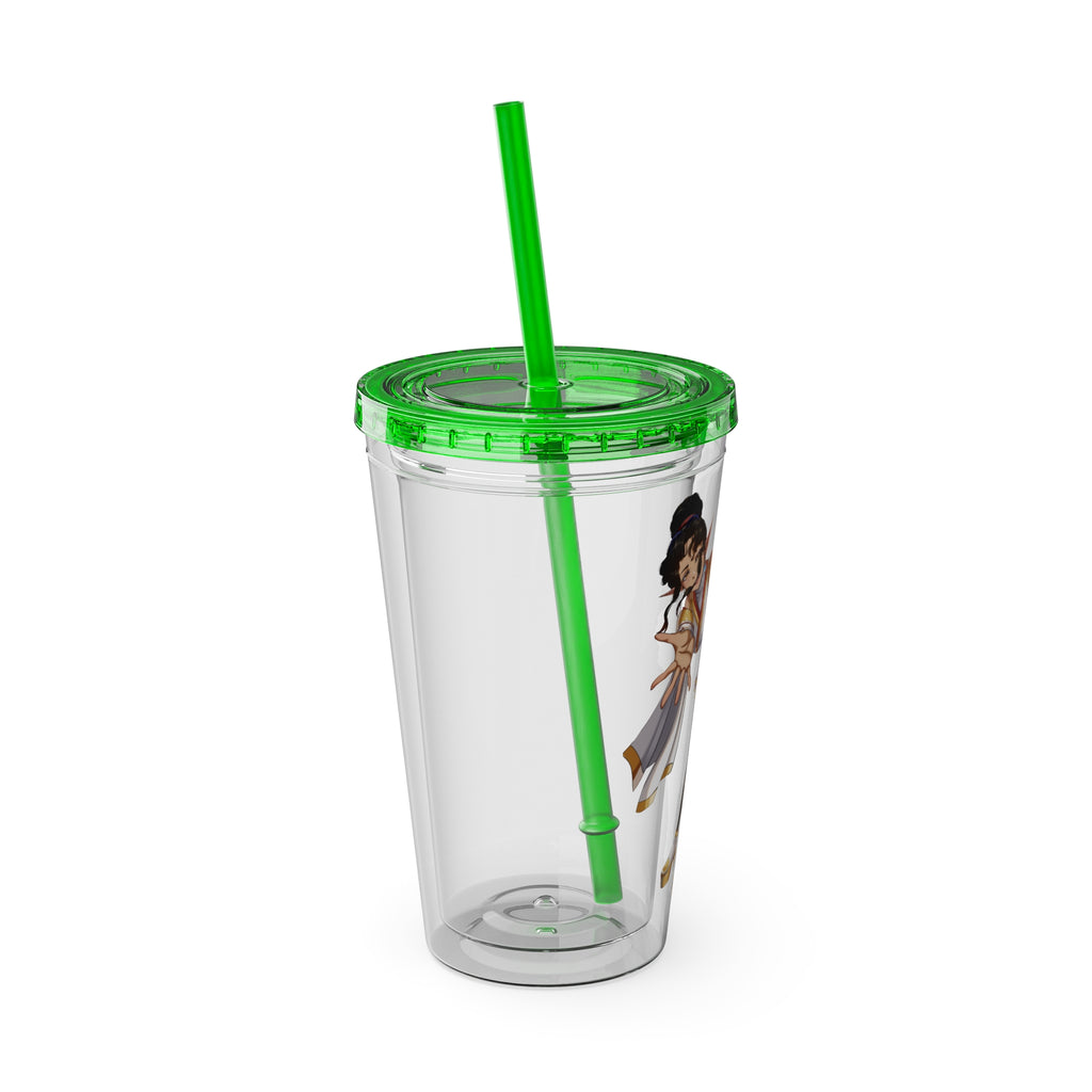 LadyKnightLynx "Reaching Out" Acrylic Tumbler