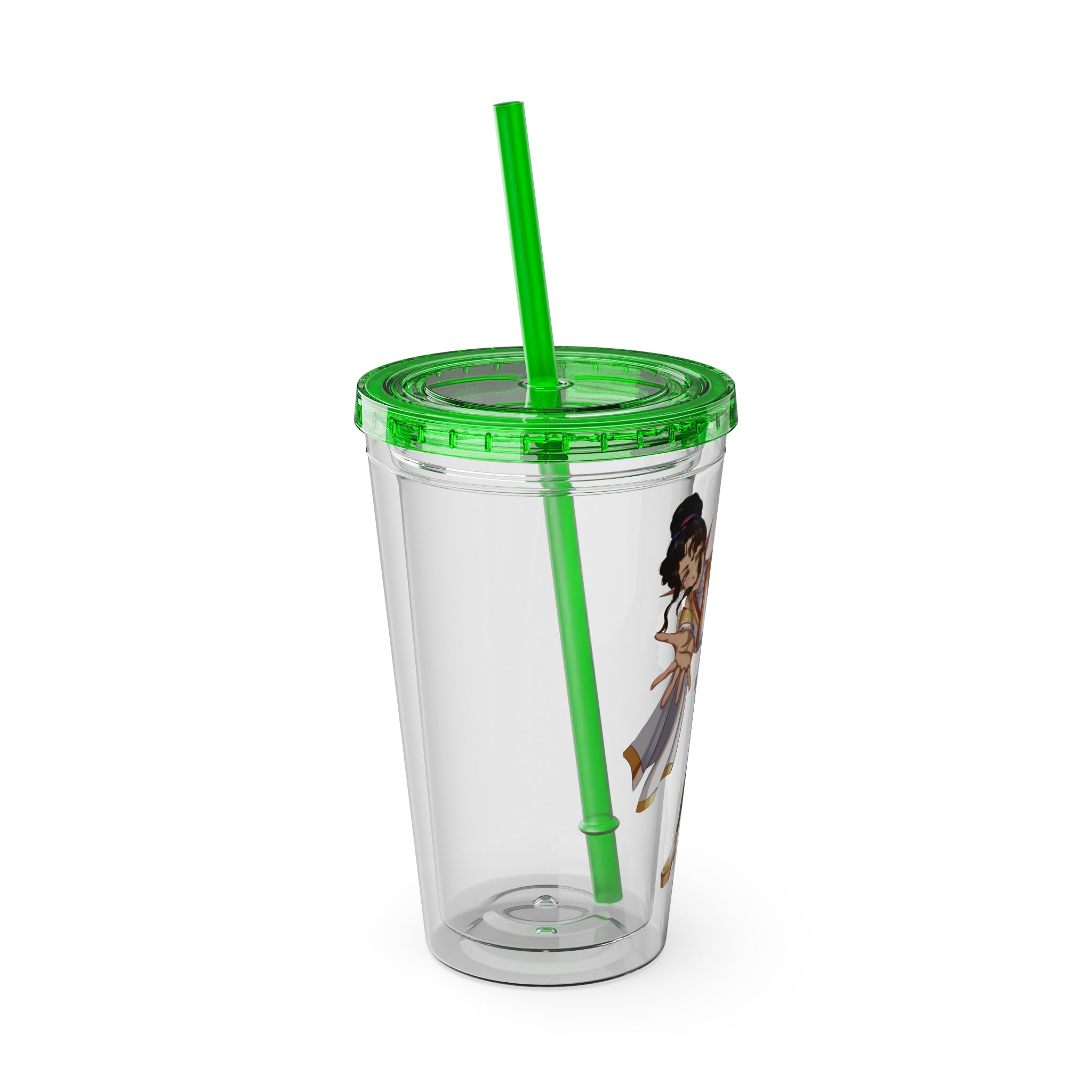 LadyKnightLynx "Reaching Out" Acrylic Tumbler