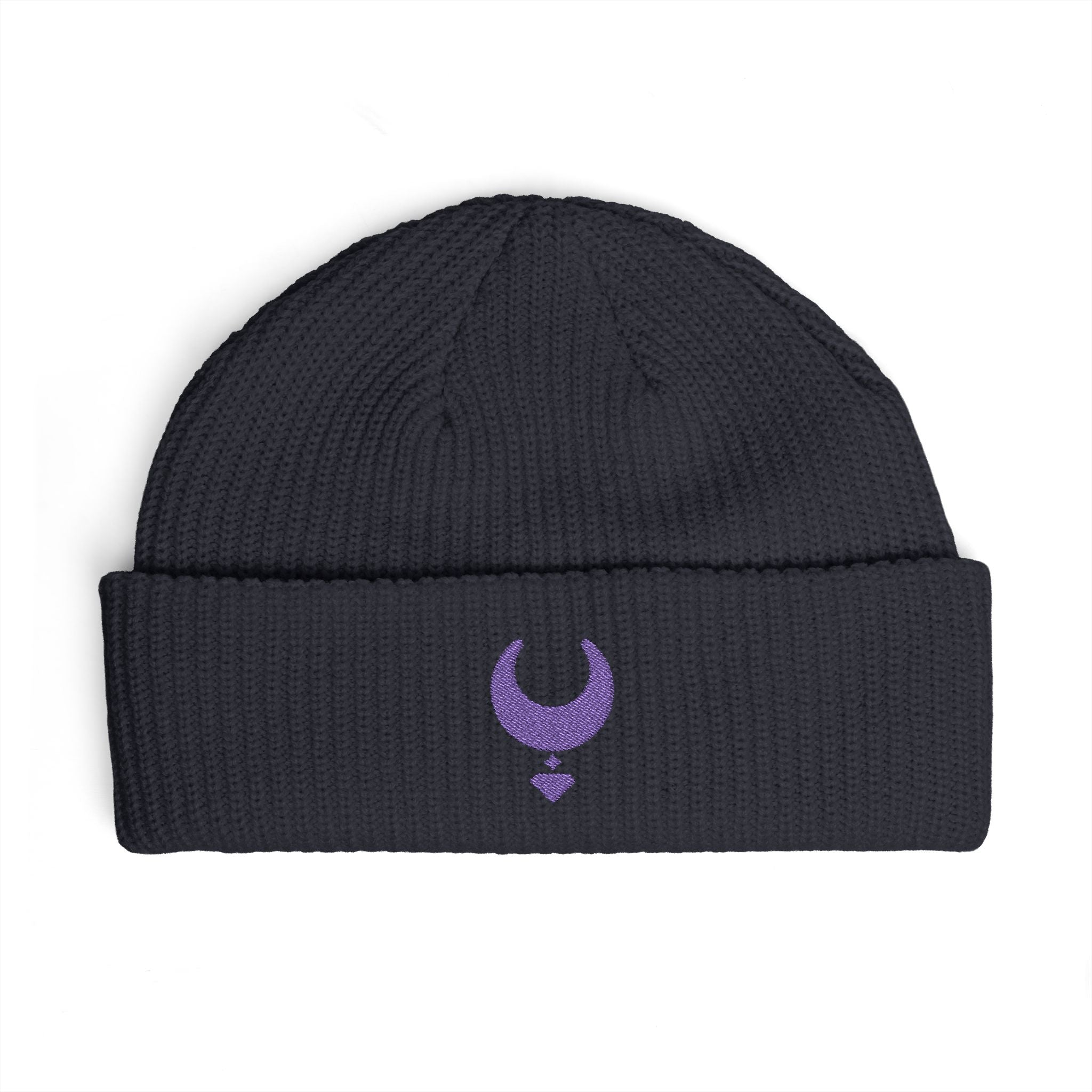 Artemis Gem Purple Emblem Beanie