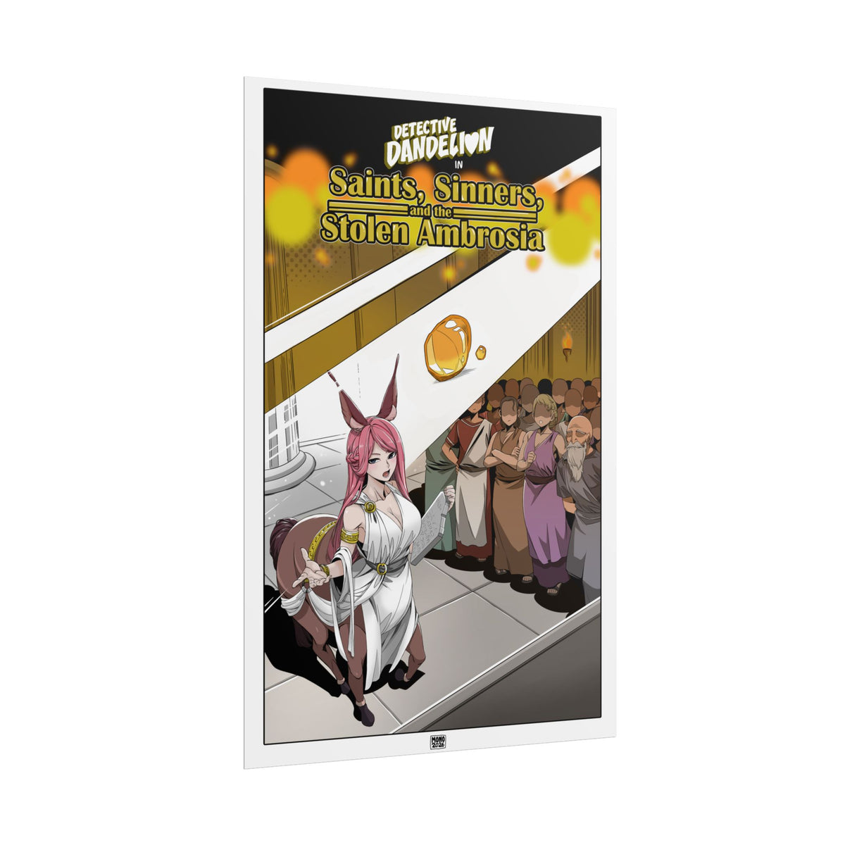 Detective Dandelion "Stolen Ambrosia" Poster