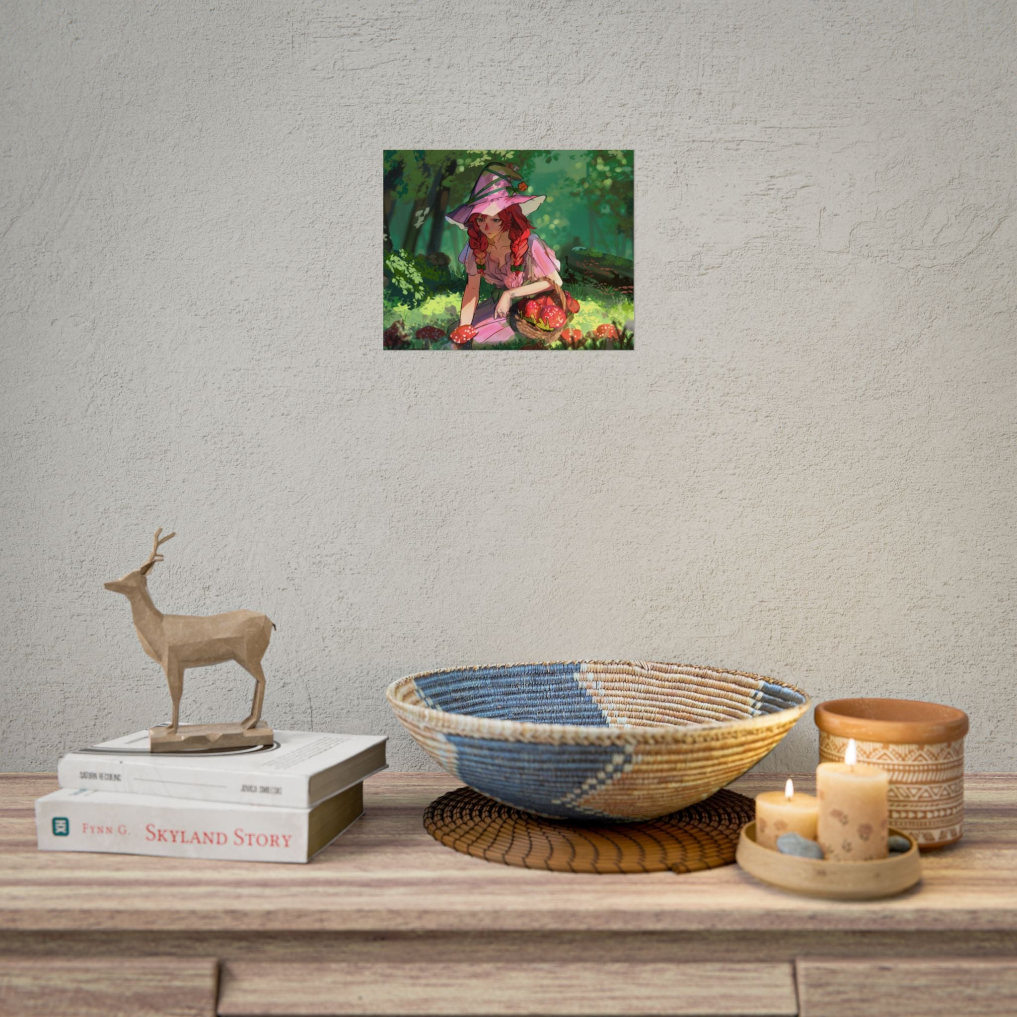 Gnomie "Gardening" Poster