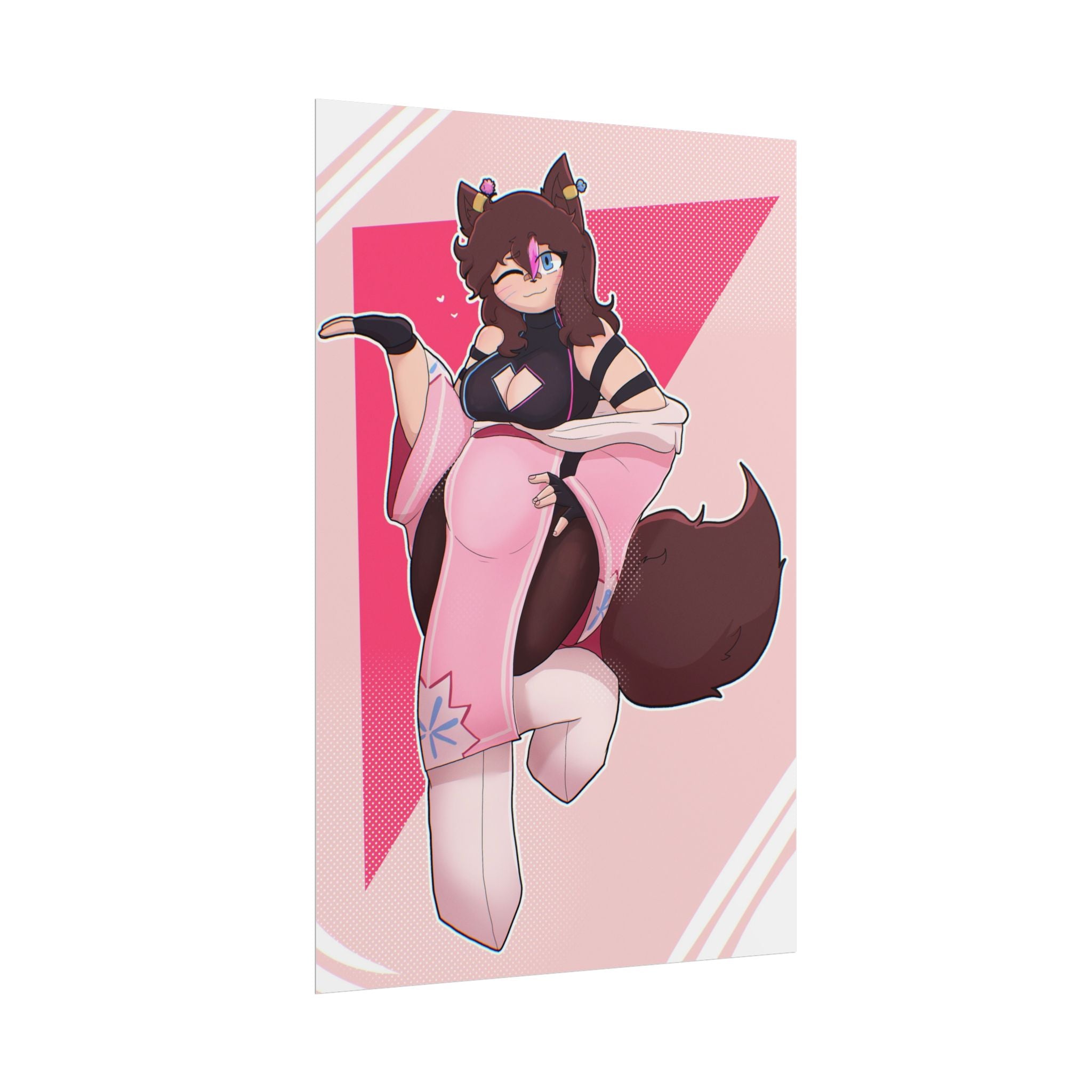 Neppix "Hand on Hips" Poster - KatDragonz