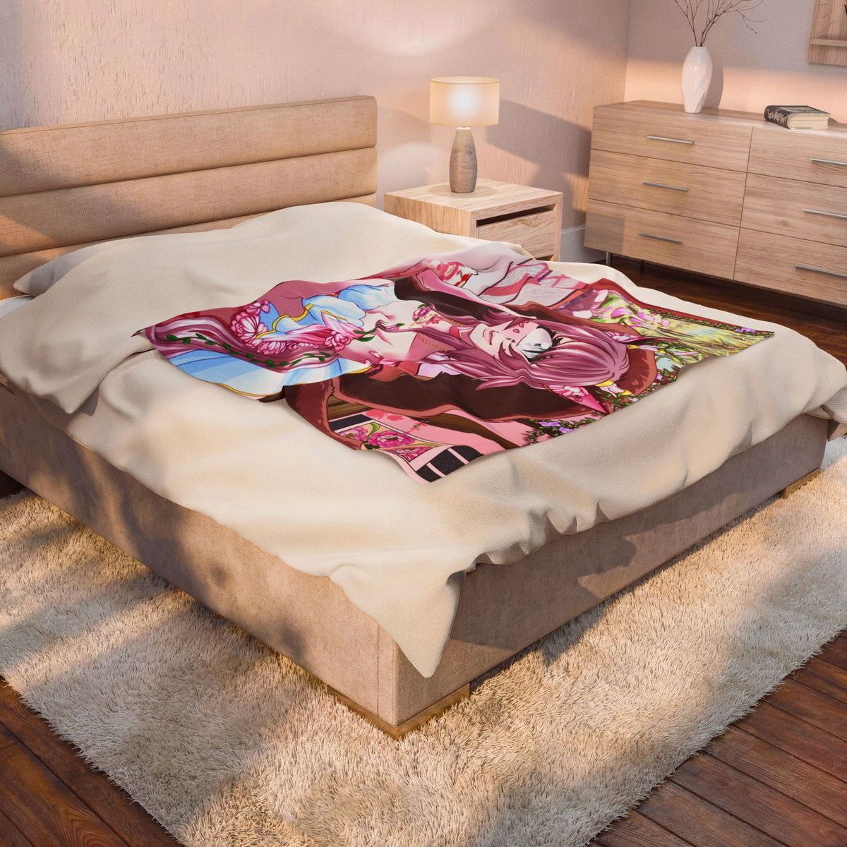 Komohana "Floral Lounging" Blanket