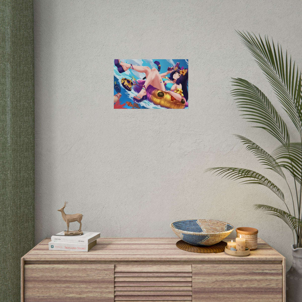 PochitaVT "Summer Time Floating" Poster