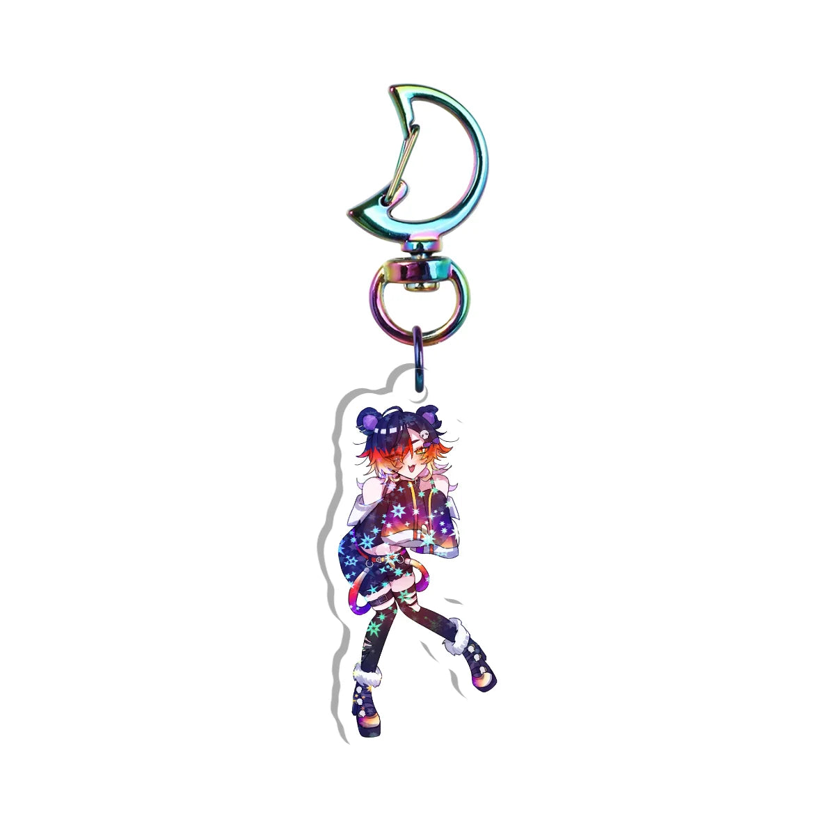 TakeVT "Cutesy Pose" Holographic Keychain