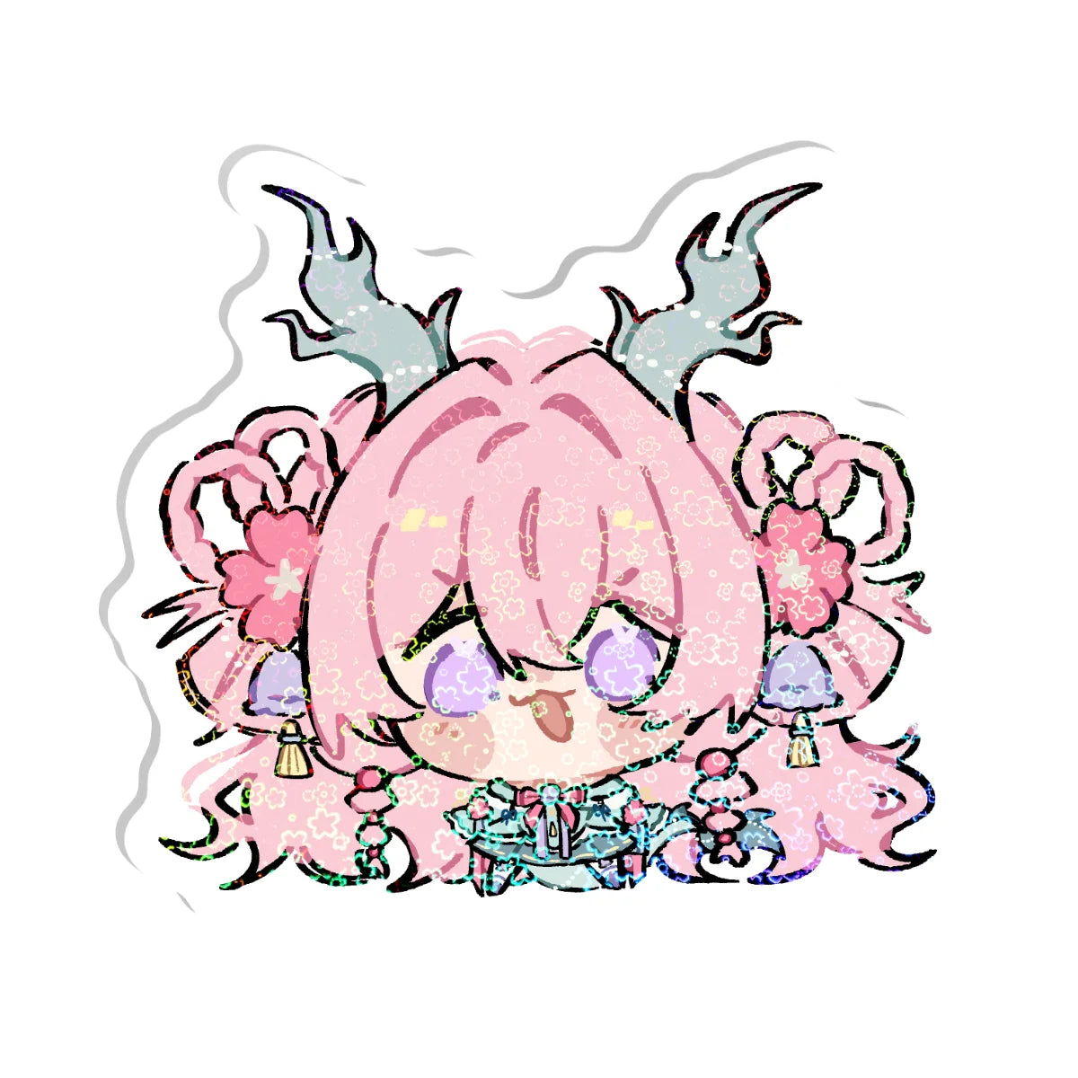 Jumi "Lil Cheeb" Front-Side Holographic Pin