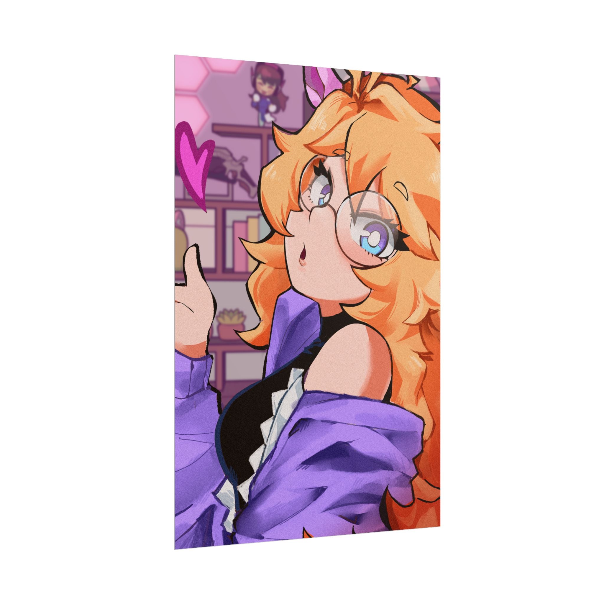 tealeafshark "Blown Kiss" Poster