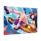 PochitaVT "Summer Time Floating" Poster