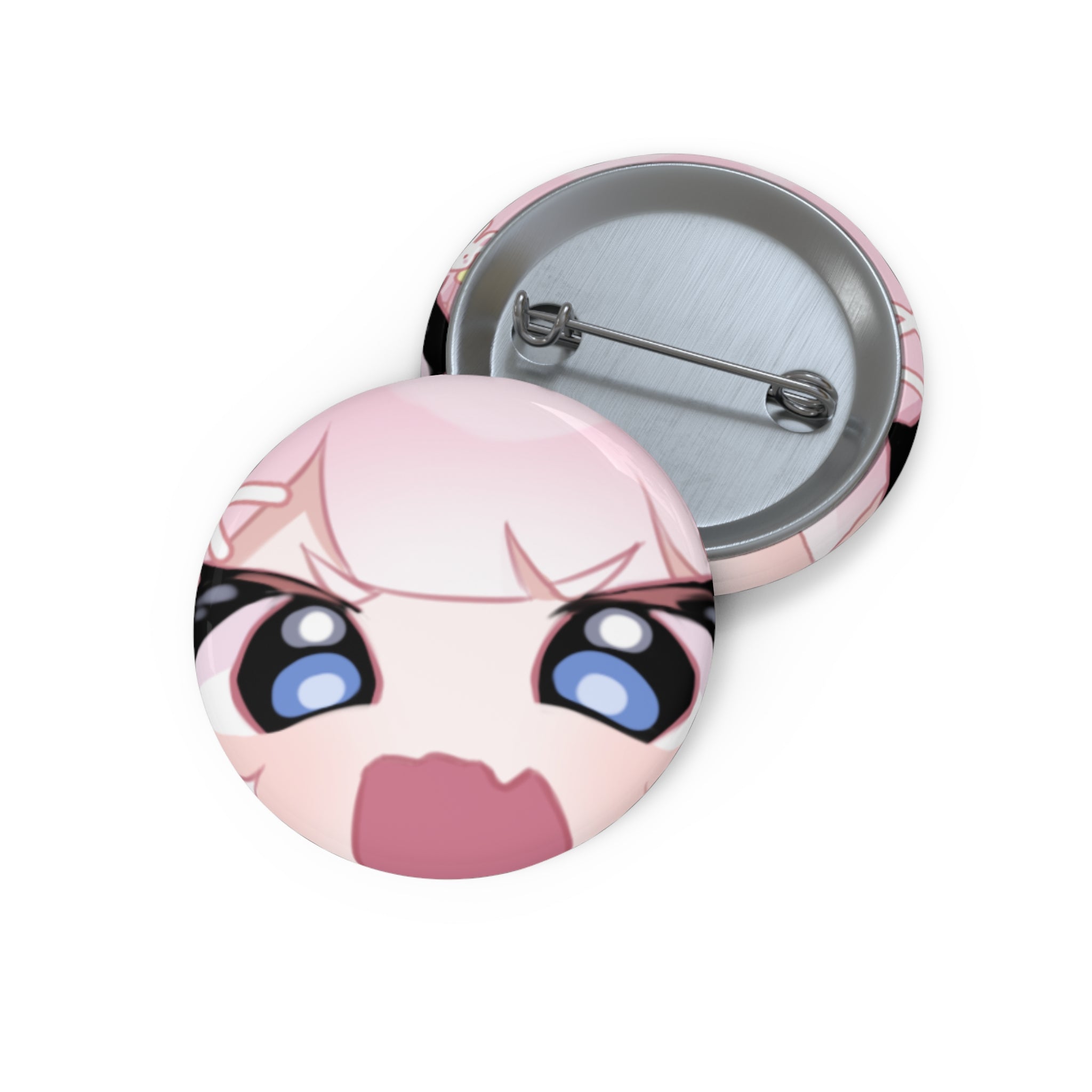 NyoomiePiyu Angry Button Pin