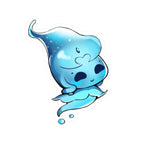 Wolvenmoonshadow "Water Sprite" Sticker
