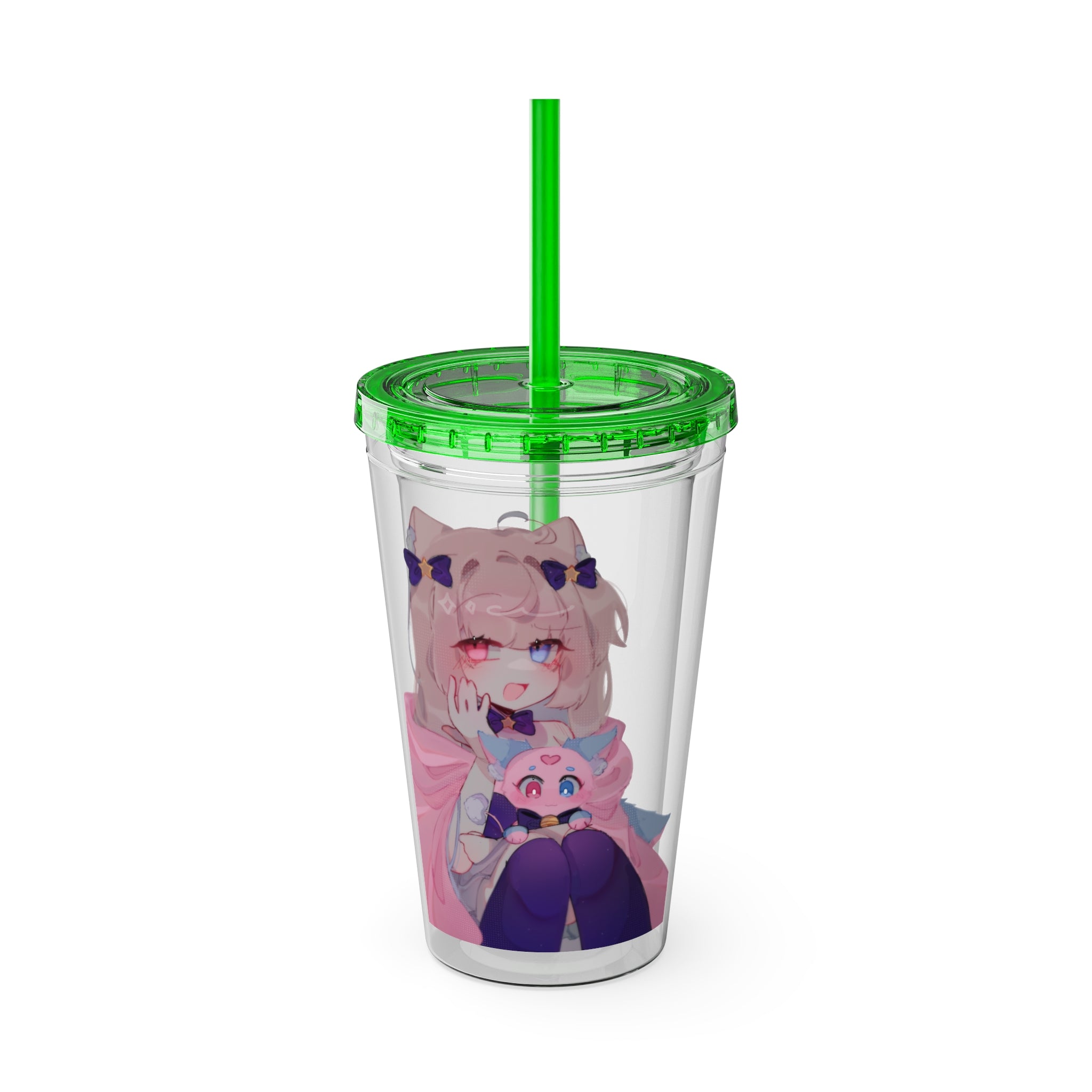Cozy Nighty Neko Tumbler