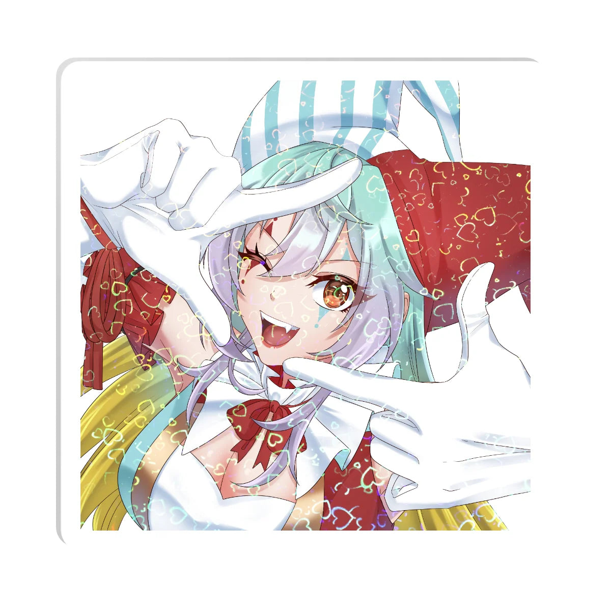 mariamoon "Camera Pose" Holographic Acrylic Pin