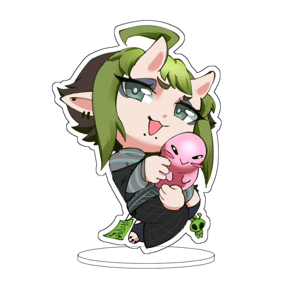 chromuro "Chibi Hugging" Acrylic Standee