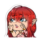 anna_firesprite "Grabby Hands" Holographic Acrylic Pin