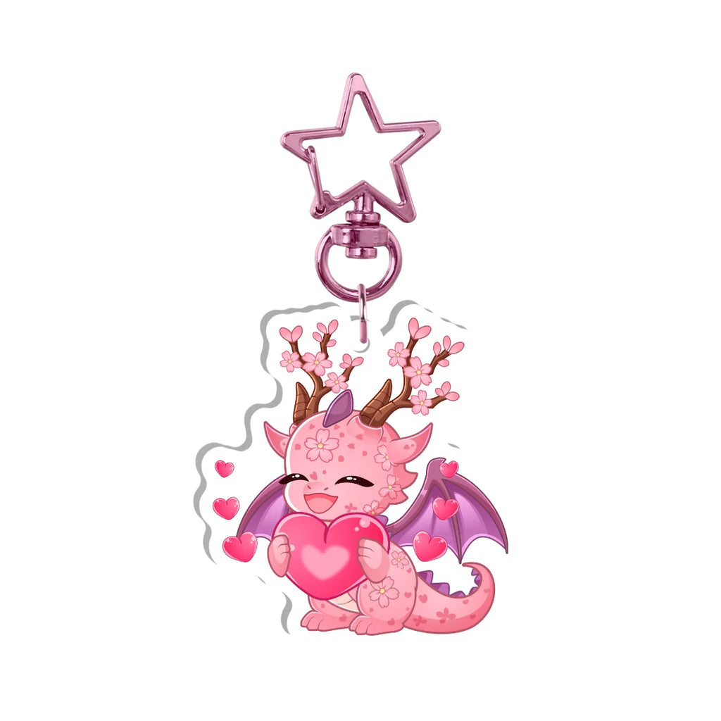sakurawitchvt "Dragon Mascot" Keychain