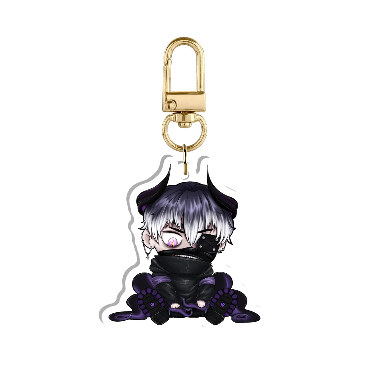 Ghastly "Sit" Keychain