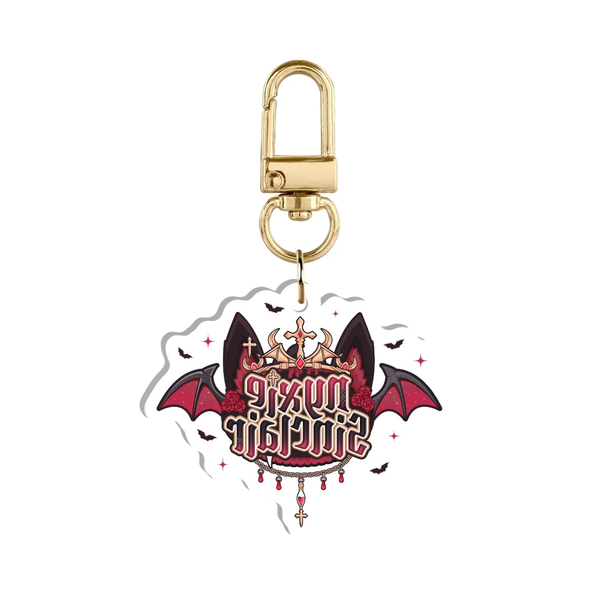 NyxieSinclair "Logo" Keychain