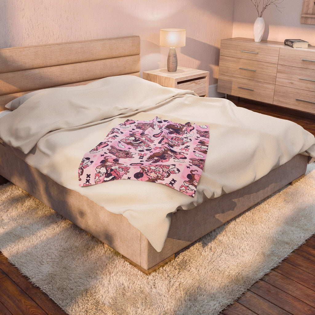 yumekofae Plush Blanket