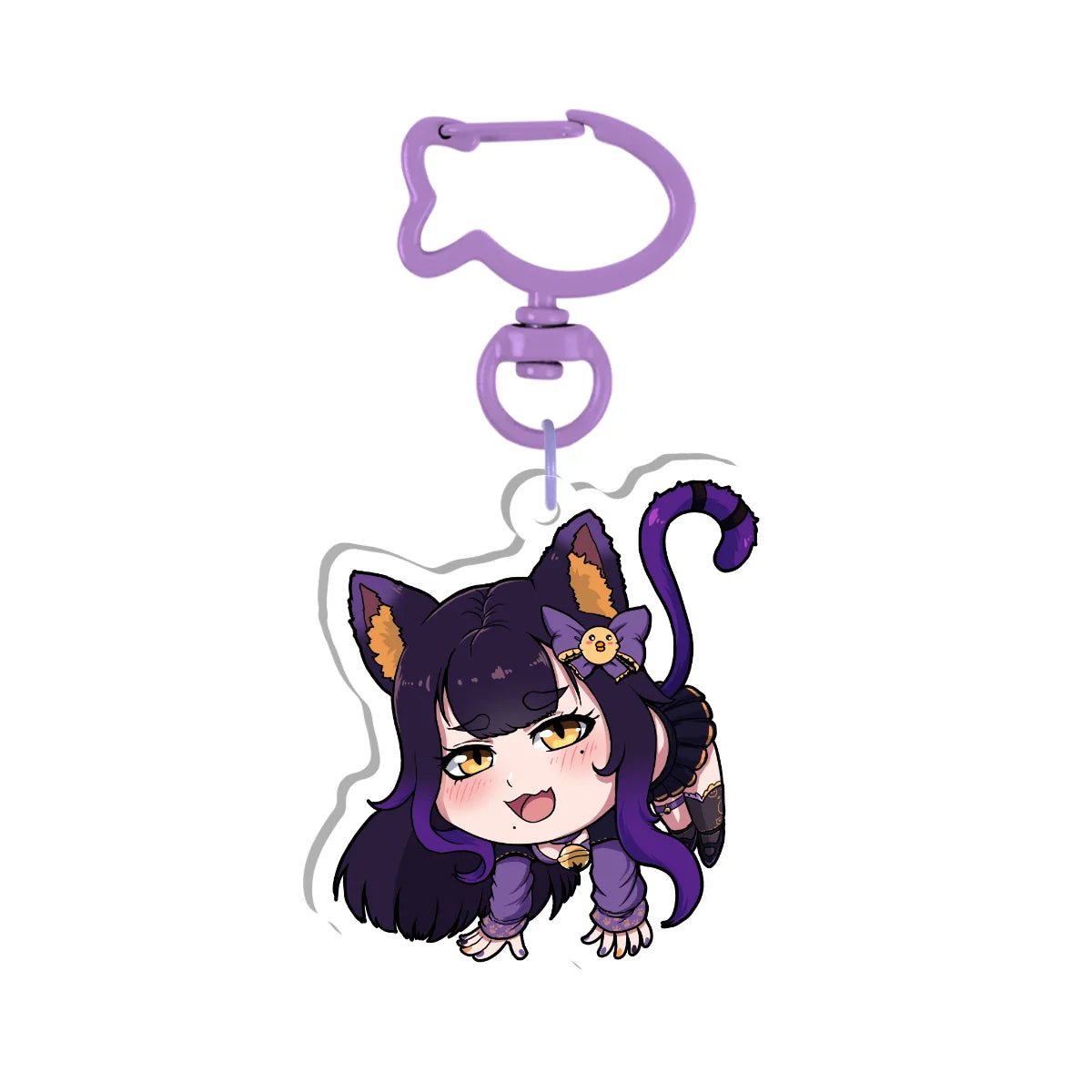 PochitaVT "Just Hanging" Keychain