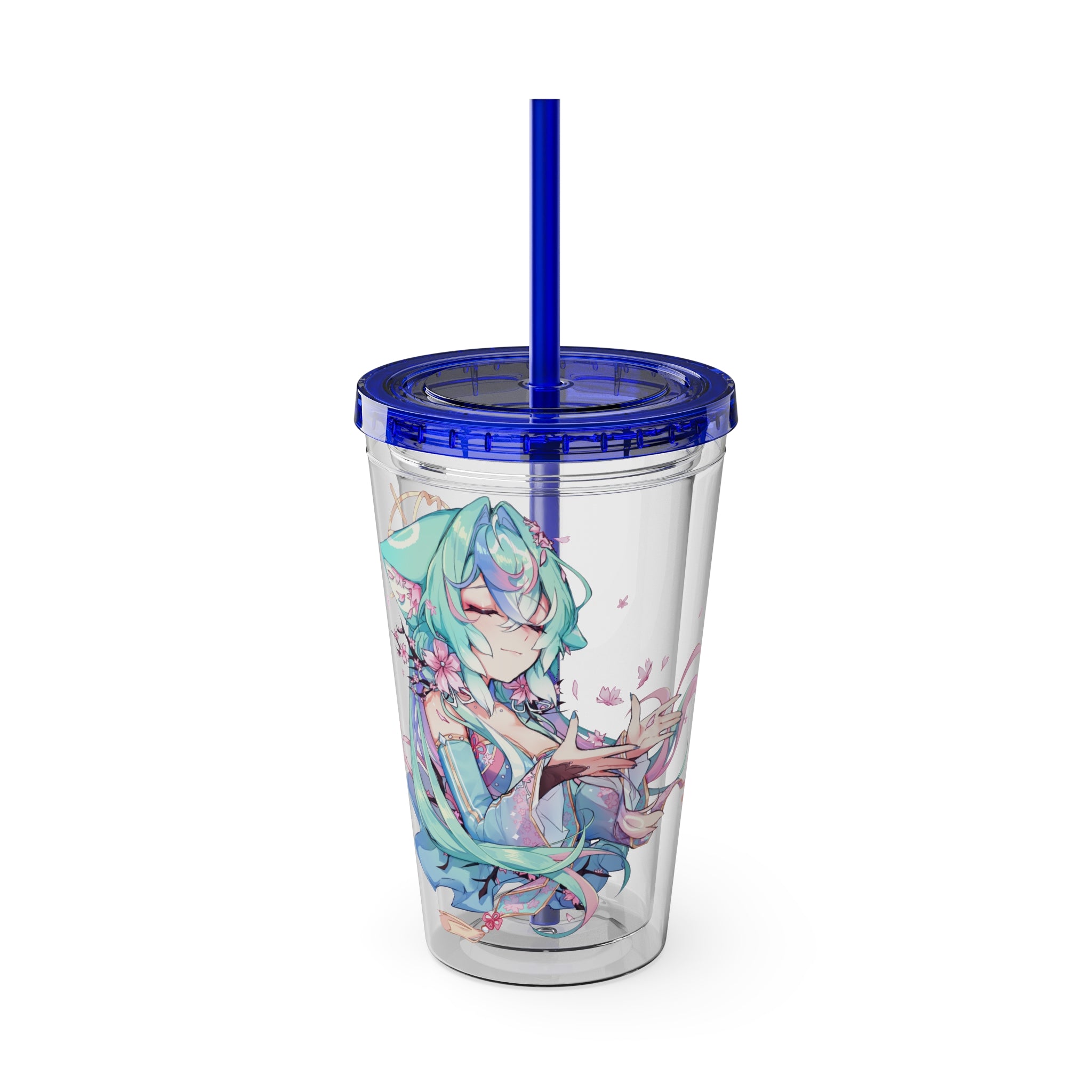 EggieWeggie "Cherry Blossom" Acrylic Tumbler