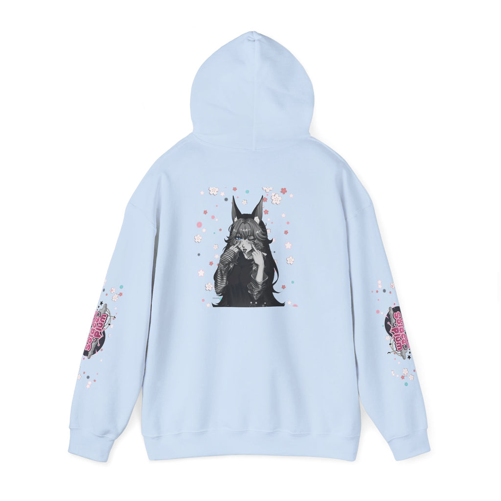 Solace Plum BW "Blep" Designer Hoodie