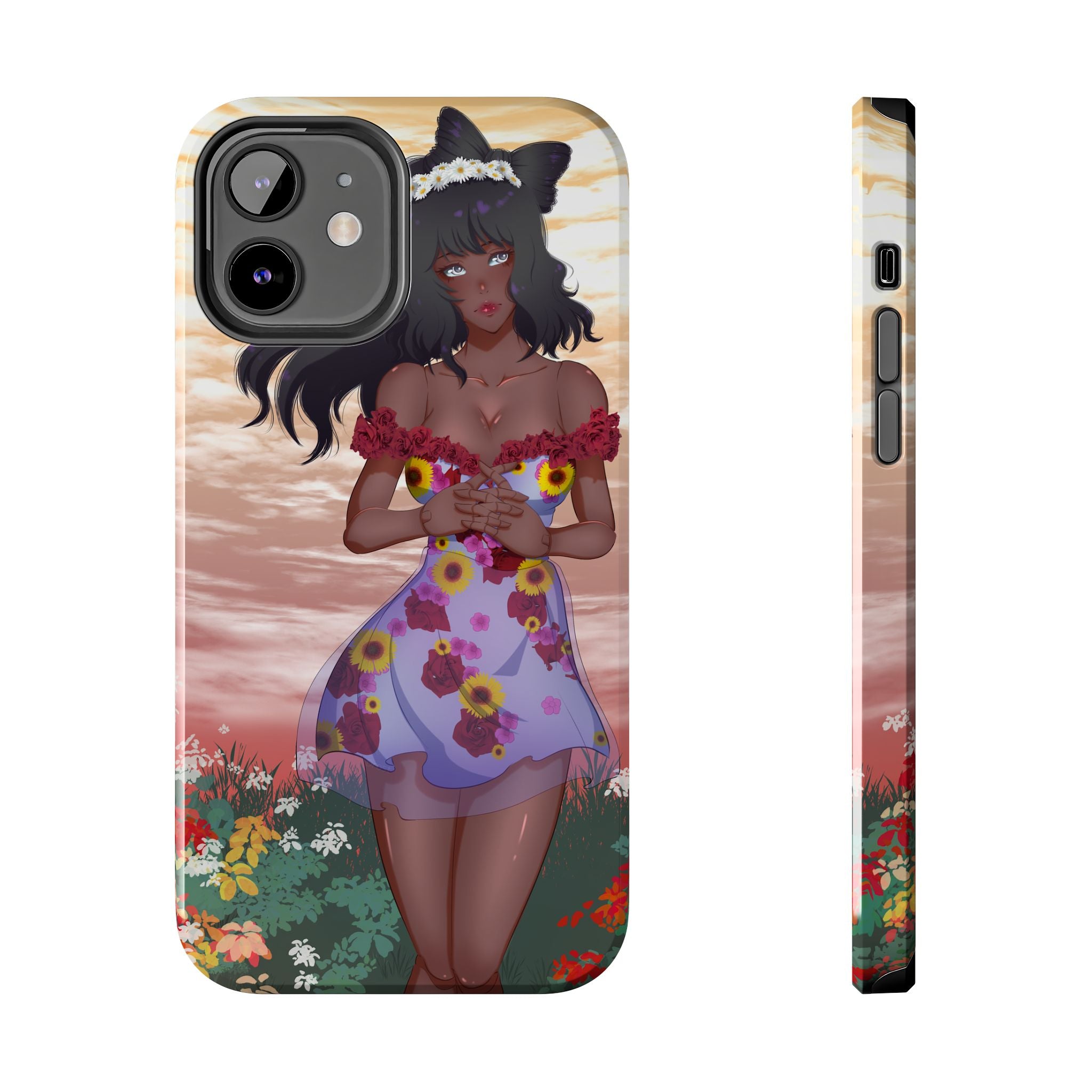 Vinnia Valentine "Rose Graden" Tough Phone Case